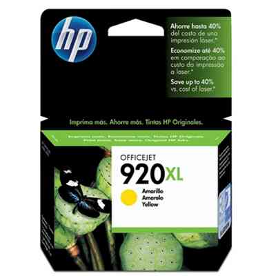 HP 920XL CD974AE cartucho amarillo Officejet